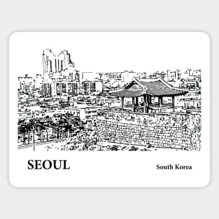 Seoul South Korea Magnet